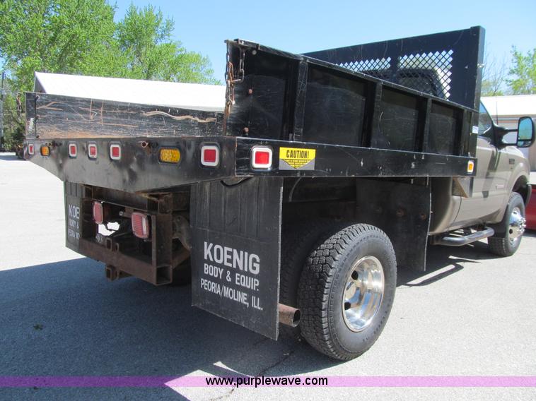 image for item K5627 2003 Ford F350 Super Duty XL dump bed pickup truck