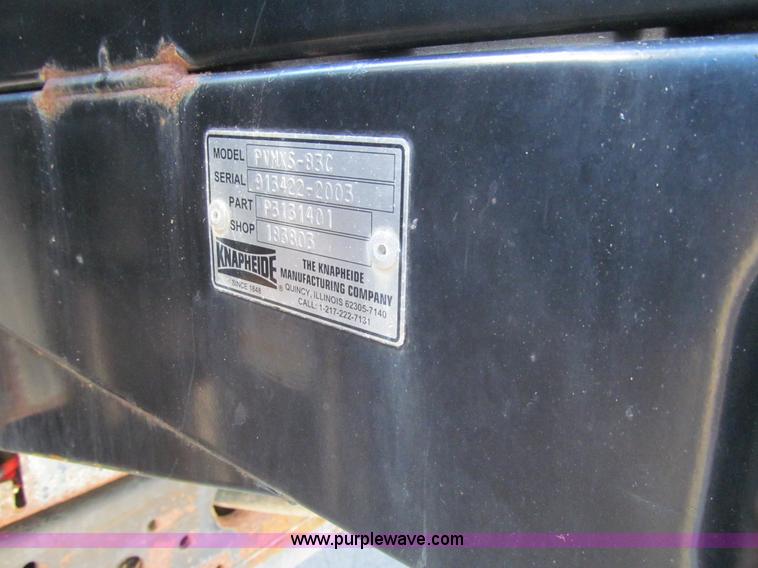 image for item K5627 2003 Ford F350 Super Duty XL dump bed pickup truck