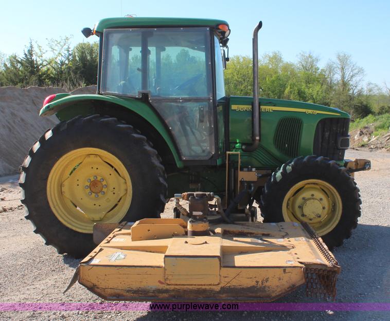image for item K6949 2006 John Deere 6415 MFWD tractor