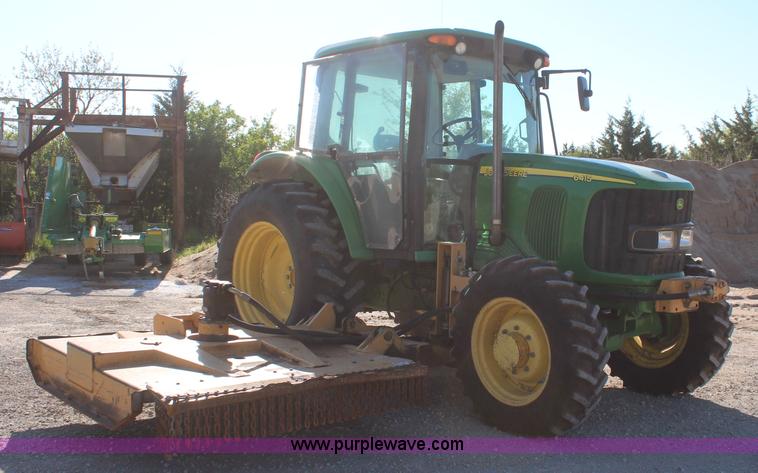 image for item K6949 2006 John Deere 6415 MFWD tractor