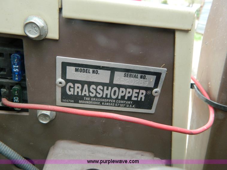 image for item K8040 2005 Grasshopper 729 lawn mower