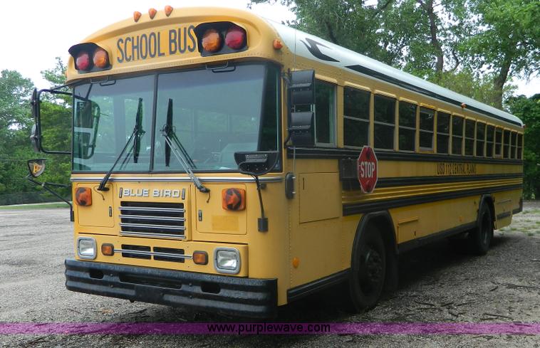 image for item K8070 2000 Blue Bird TC2000 school bus