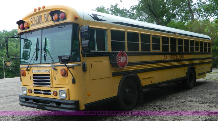 image for item K8070 2000 Blue Bird TC2000 school bus