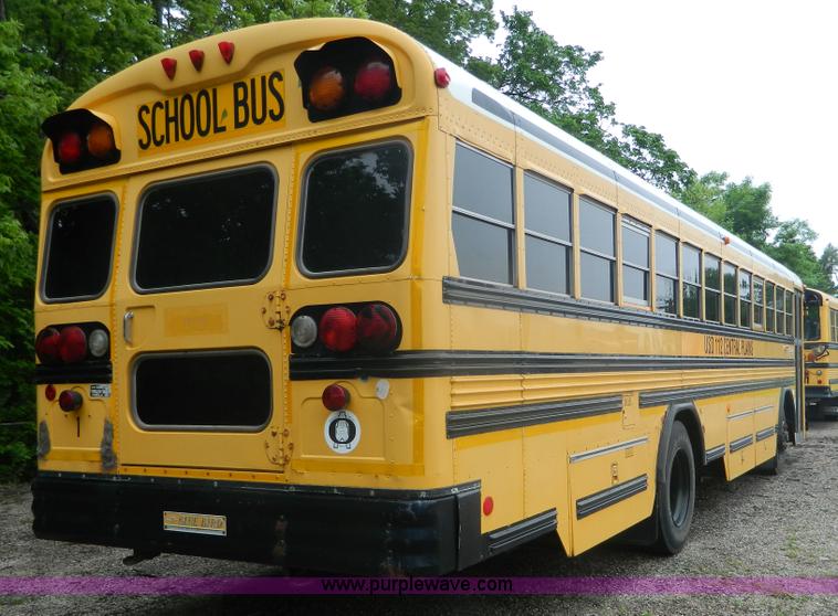 image for item K8070 2000 Blue Bird TC2000 school bus