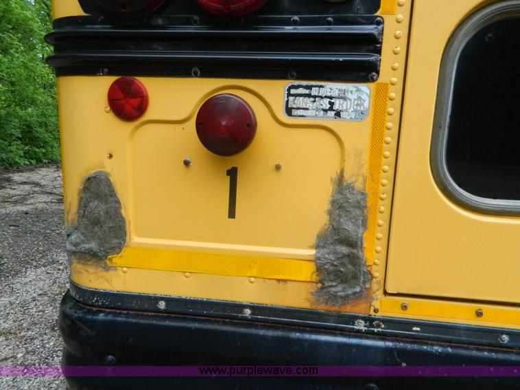image for item K8070 2000 Blue Bird TC2000 school bus