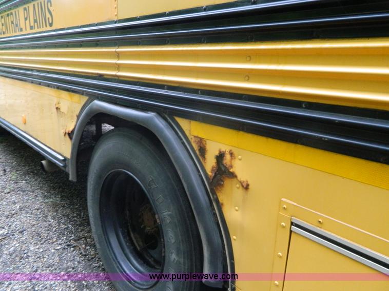 image for item K8070 2000 Blue Bird TC2000 school bus