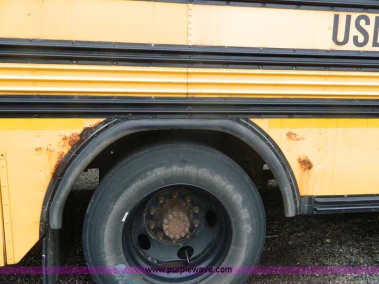 image for item K8070 2000 Blue Bird TC2000 school bus