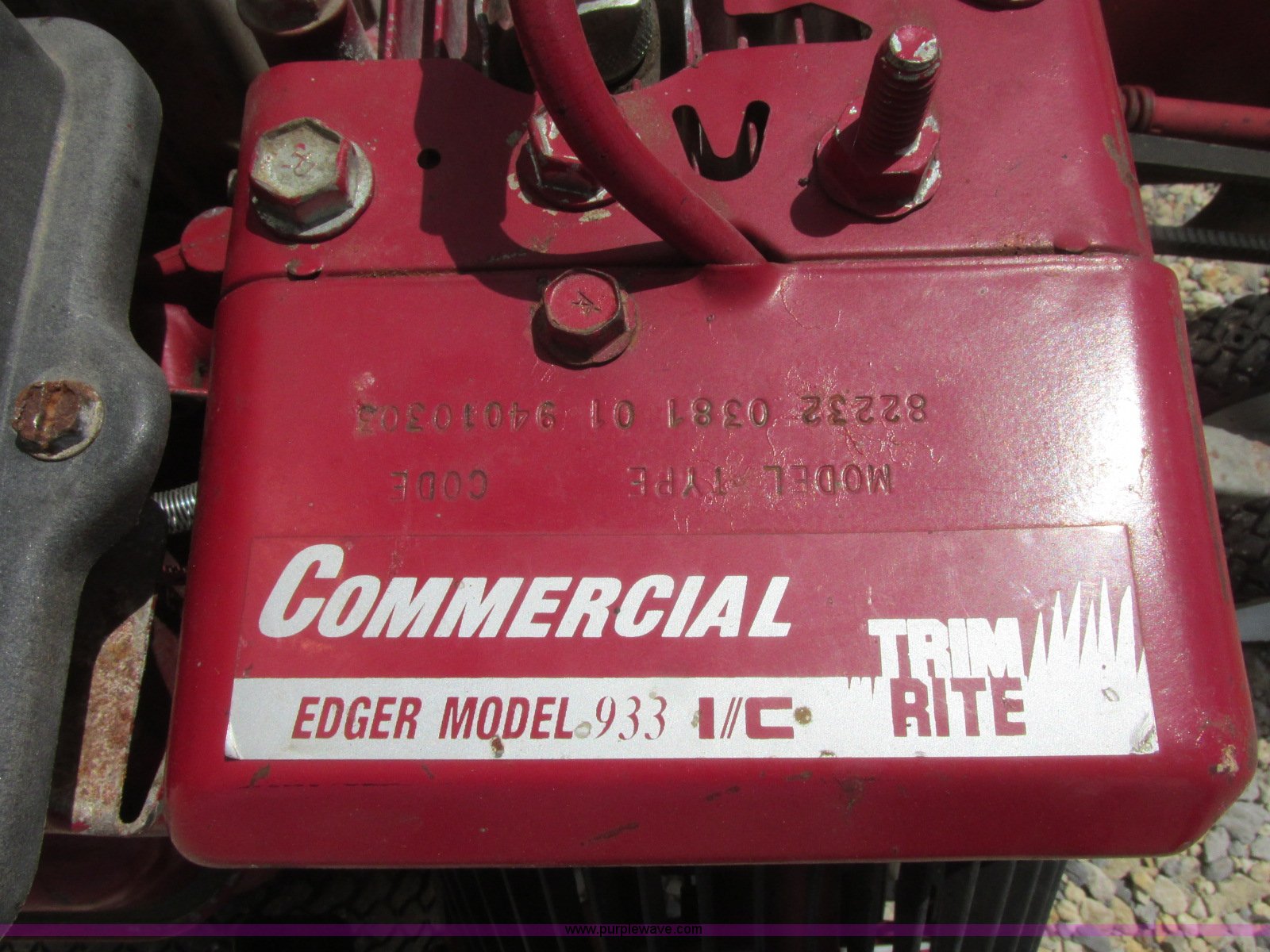 Trim Rite edger in Andale, KS Item BM9126 sold Purple Wave