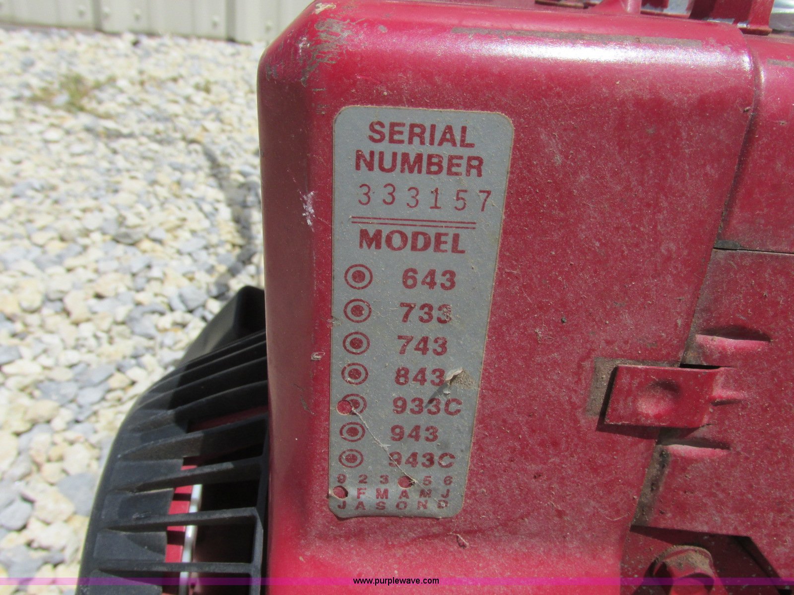 Trim Rite edger in Andale, KS Item BM9126 sold Purple Wave