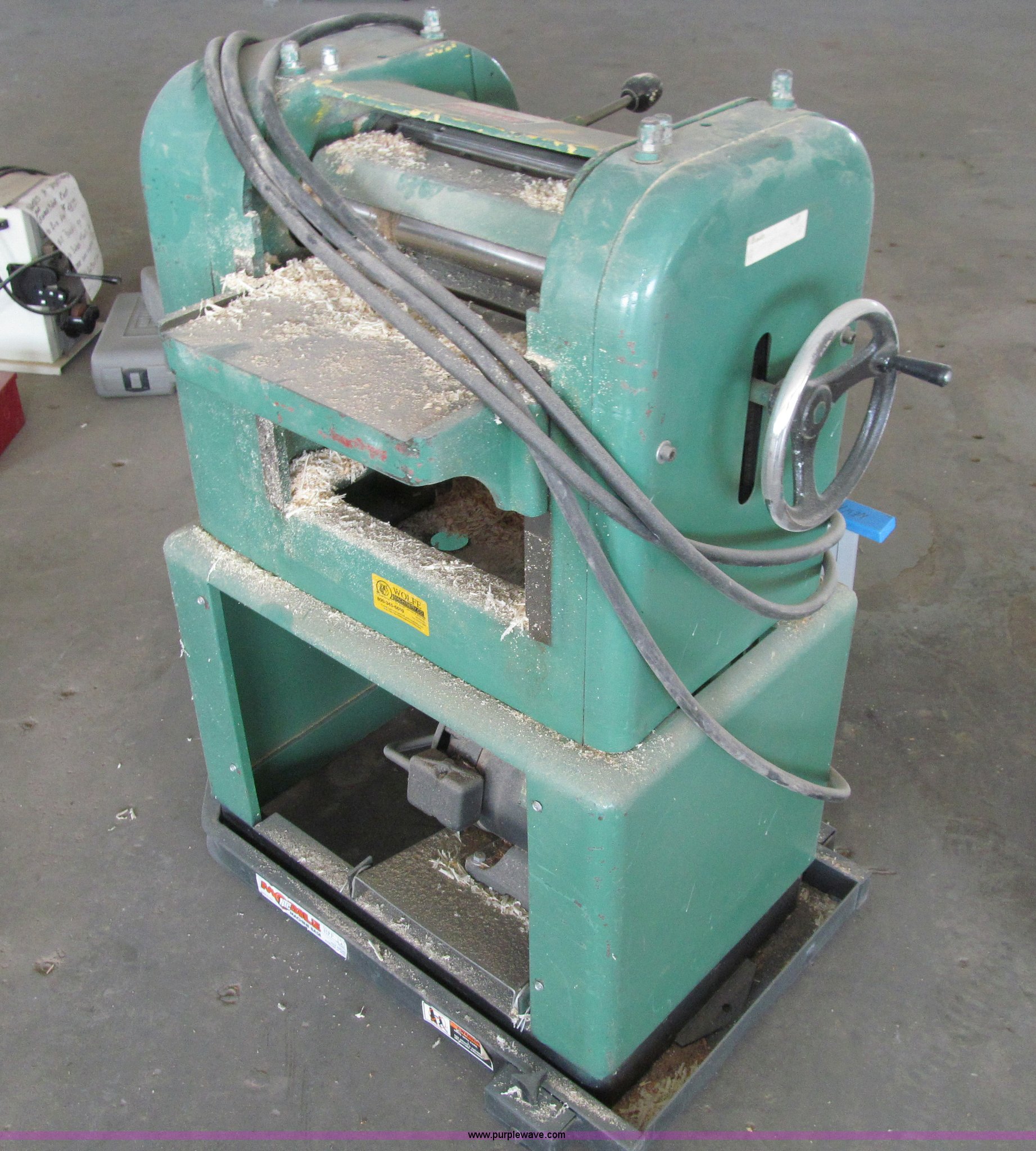 Powermatic 100 planer in Des Moines, IA Item K5599 sold Purple Wave