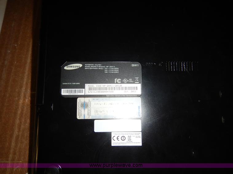 image for item BJ9616 Samsung QX411 laptop