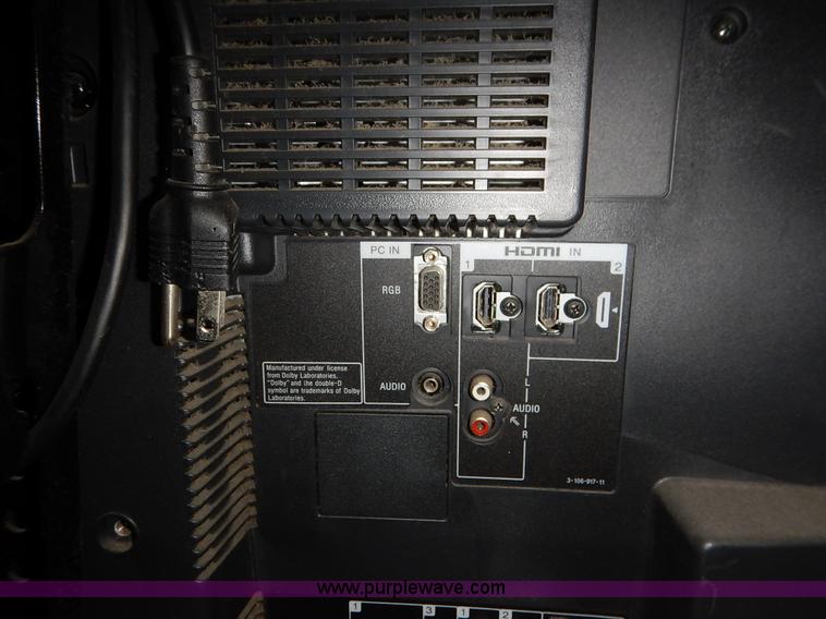 image for item BJ9623 Bravia 46" LCD television