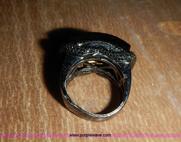 image for item BJ9625 (2) designer rings with colored stones