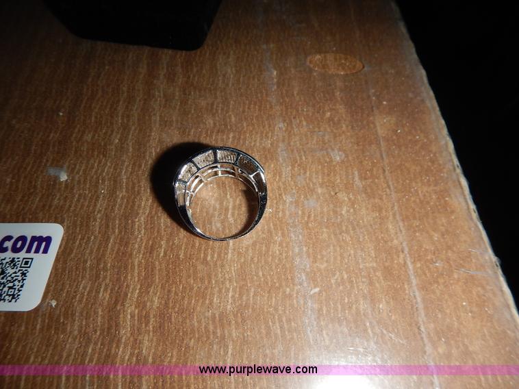 image for item BJ9629 (2) designer men's clear stone rings