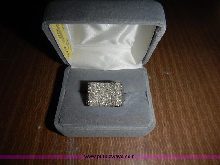 image for item BJ9629 (2) designer men's clear stone rings