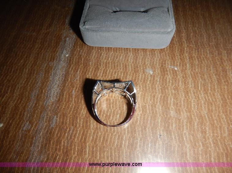 image for item BJ9629 (2) designer men's clear stone rings