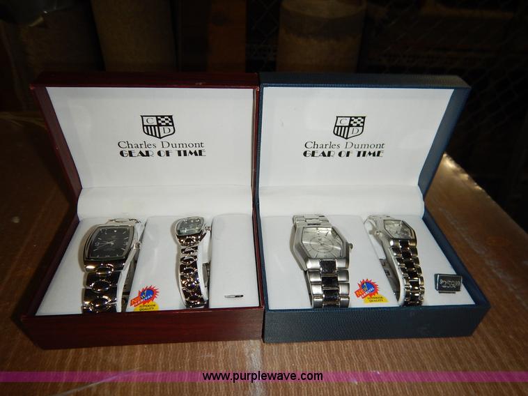 image for item BJ9630 (2) designer his and her watch sets