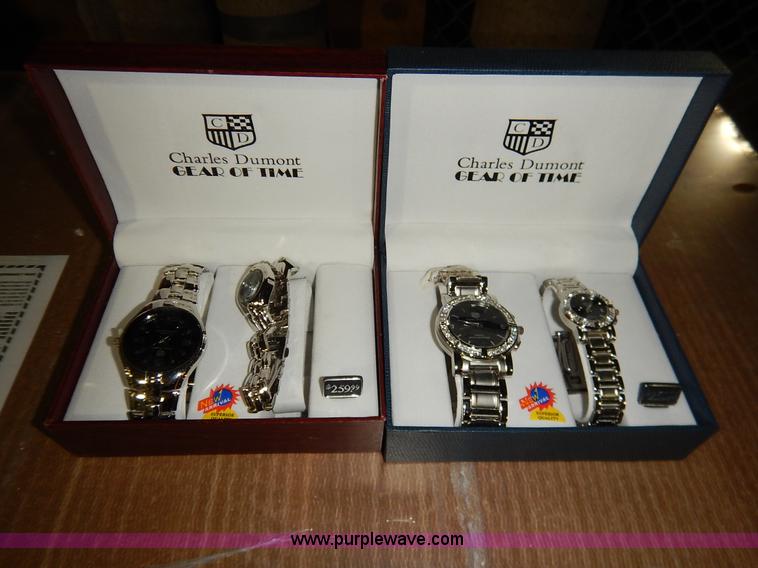 image for item BJ9631 (2) designer his and her watch sets