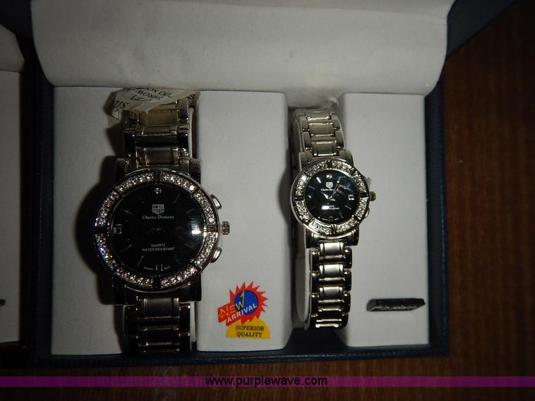 image for item BJ9631 (2) designer his and her watch sets