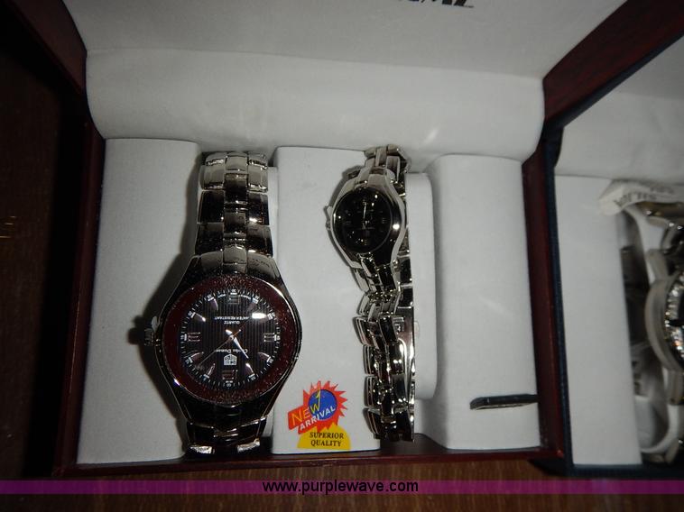 image for item BJ9631 (2) designer his and her watch sets