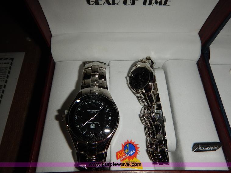 image for item BJ9631 (2) designer his and her watch sets