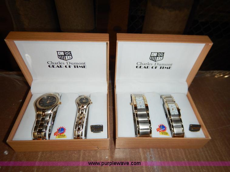 image for item BJ9632 (2) designer his and her watch sets