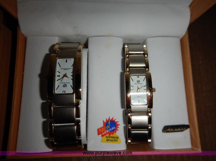 image for item BJ9632 (2) designer his and her watch sets