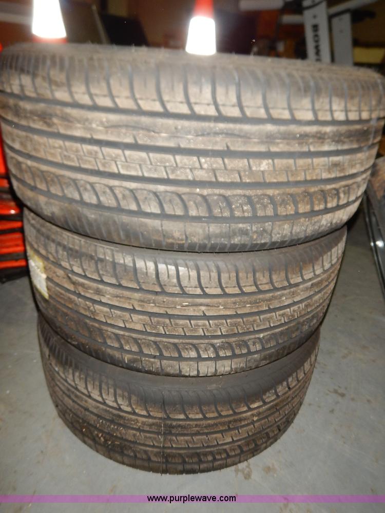 image for item BJ9641 (4) Carbon Series 225/30ZR24 custom wheels and tires