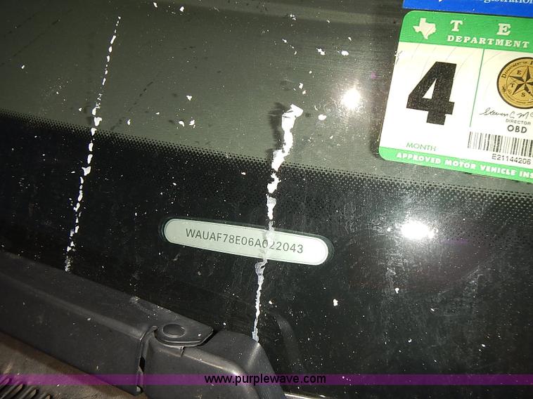 image for item I3511 2006 Audi A4