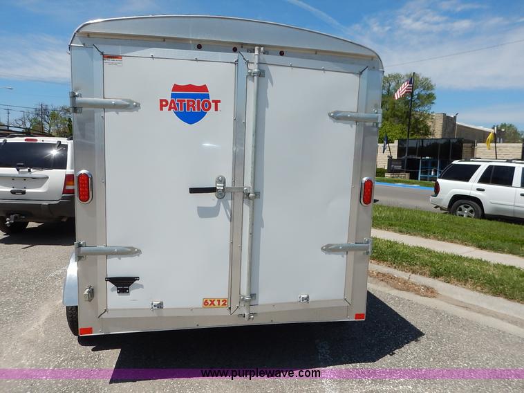 image for item J3917 2013 Trailers Plus Patriot cargo trailer