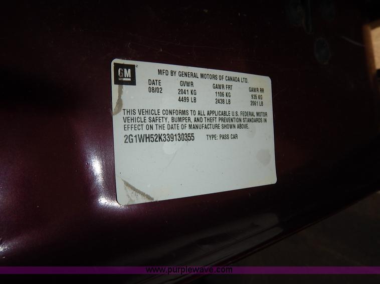 image for item J3930 2003 Chevrolet Impala LS