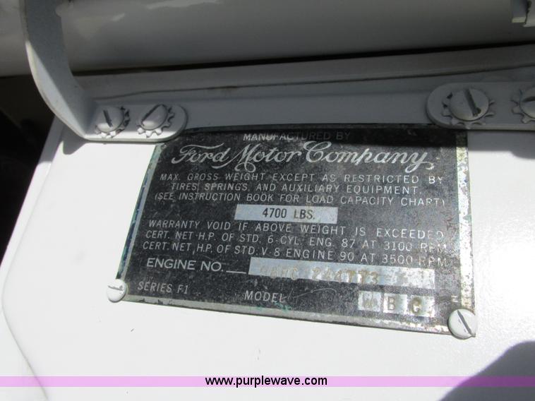 image for item B2943 1949 Ford F1 pickup truck