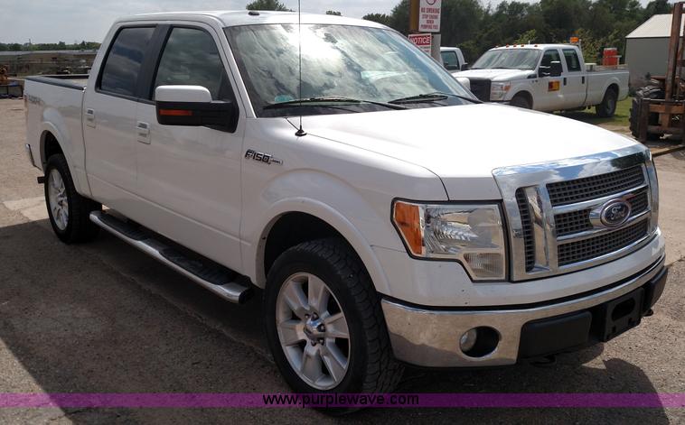 image for item F7729 2010 Ford F150 Lariat SuperCrew pickup truck