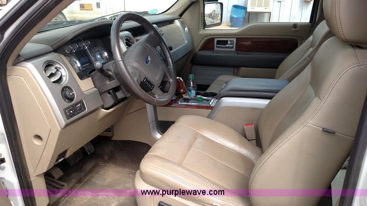 image for item F7729 2010 Ford F150 Lariat SuperCrew pickup truck