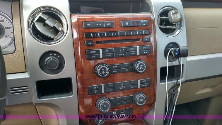 image for item F7729 2010 Ford F150 Lariat SuperCrew pickup truck