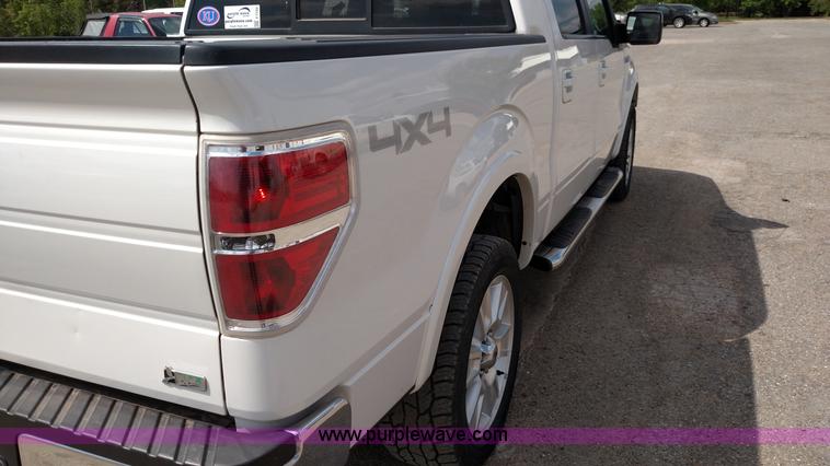 image for item F7729 2010 Ford F150 Lariat SuperCrew pickup truck