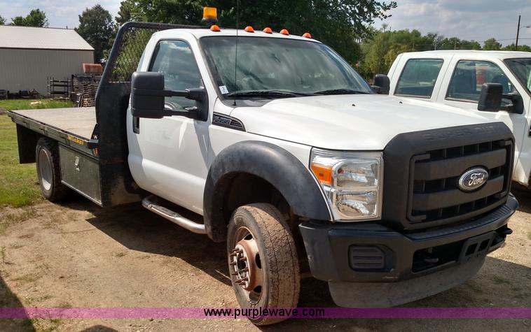image for item F7730 2011 Ford F450 Super Duty XL flatbed truck