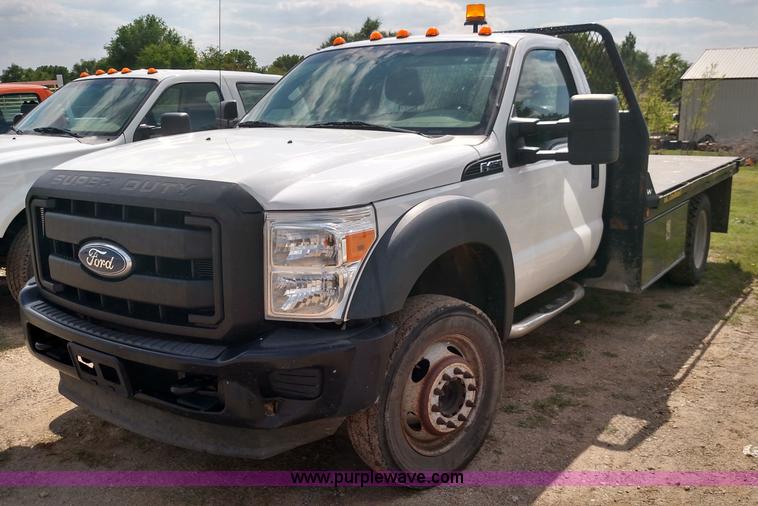 image for item F7730 2011 Ford F450 Super Duty XL flatbed truck