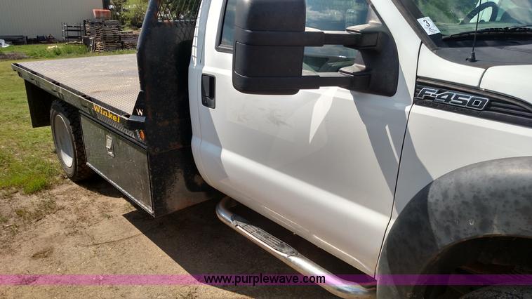 image for item F7730 2011 Ford F450 Super Duty XL flatbed truck