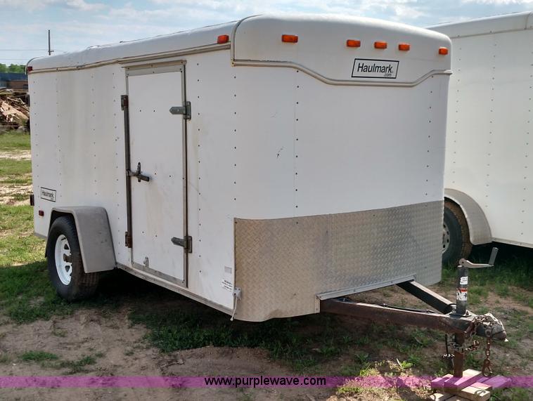 image for item F7742 2001 Haulmark enclosed trailer