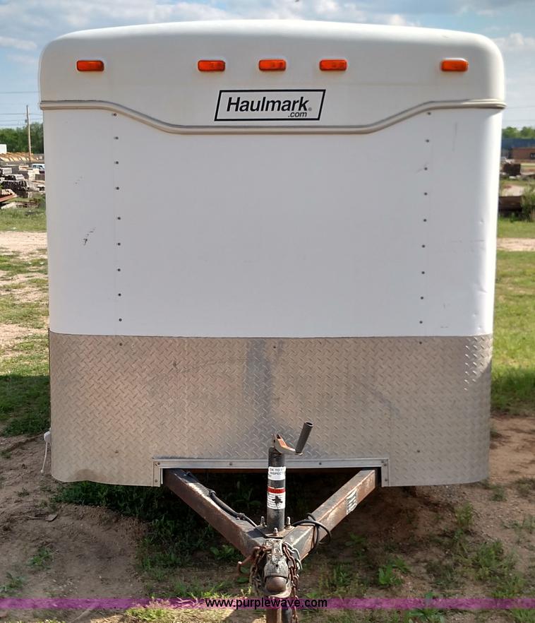 image for item F7742 2001 Haulmark enclosed trailer