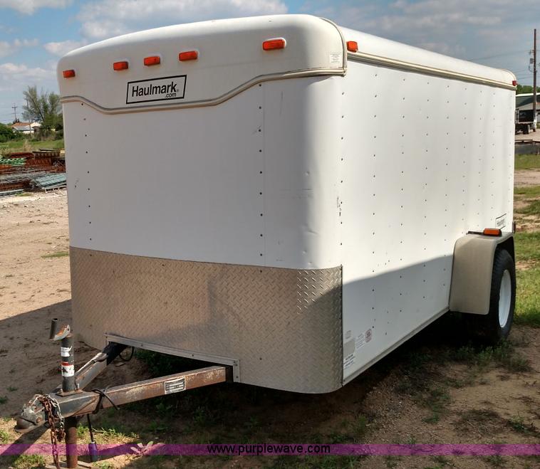 image for item F7742 2001 Haulmark enclosed trailer