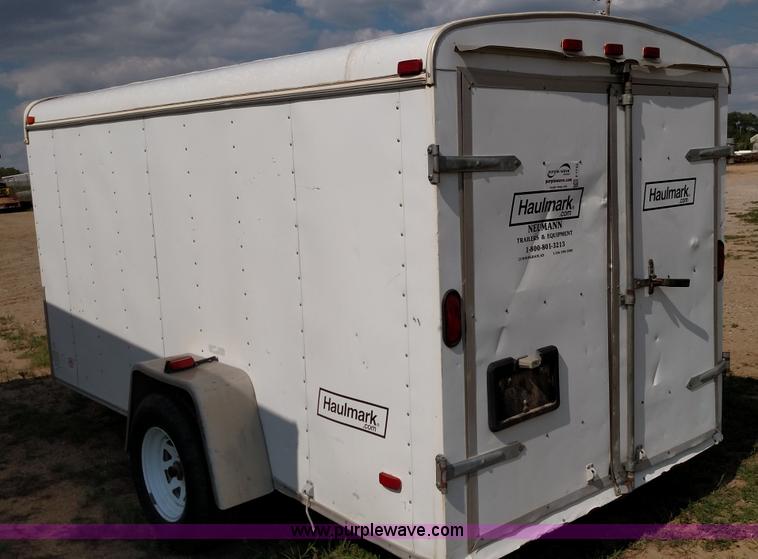image for item F7742 2001 Haulmark enclosed trailer