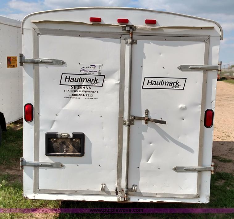 image for item F7742 2001 Haulmark enclosed trailer