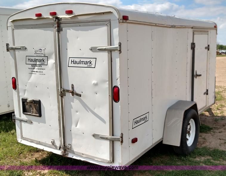 image for item F7742 2001 Haulmark enclosed trailer