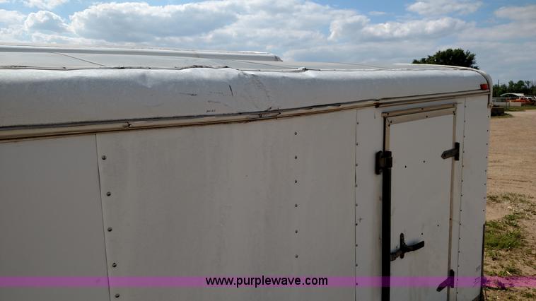 image for item F7742 2001 Haulmark enclosed trailer