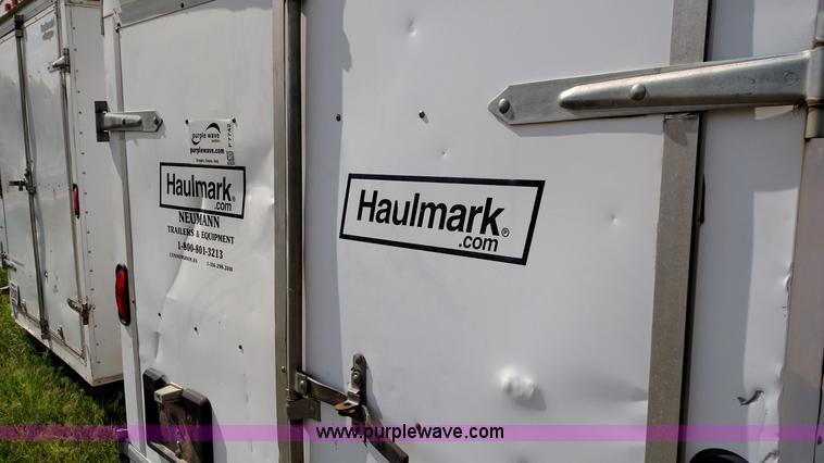 image for item F7742 2001 Haulmark enclosed trailer