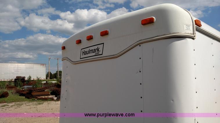 image for item F7742 2001 Haulmark enclosed trailer
