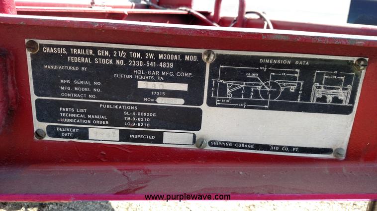 image for item F7769 1967 generator