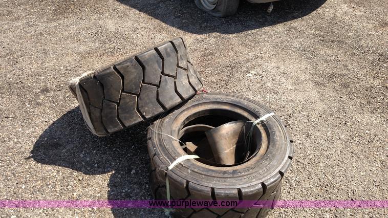 image for item F7770 (2) skid steer tires